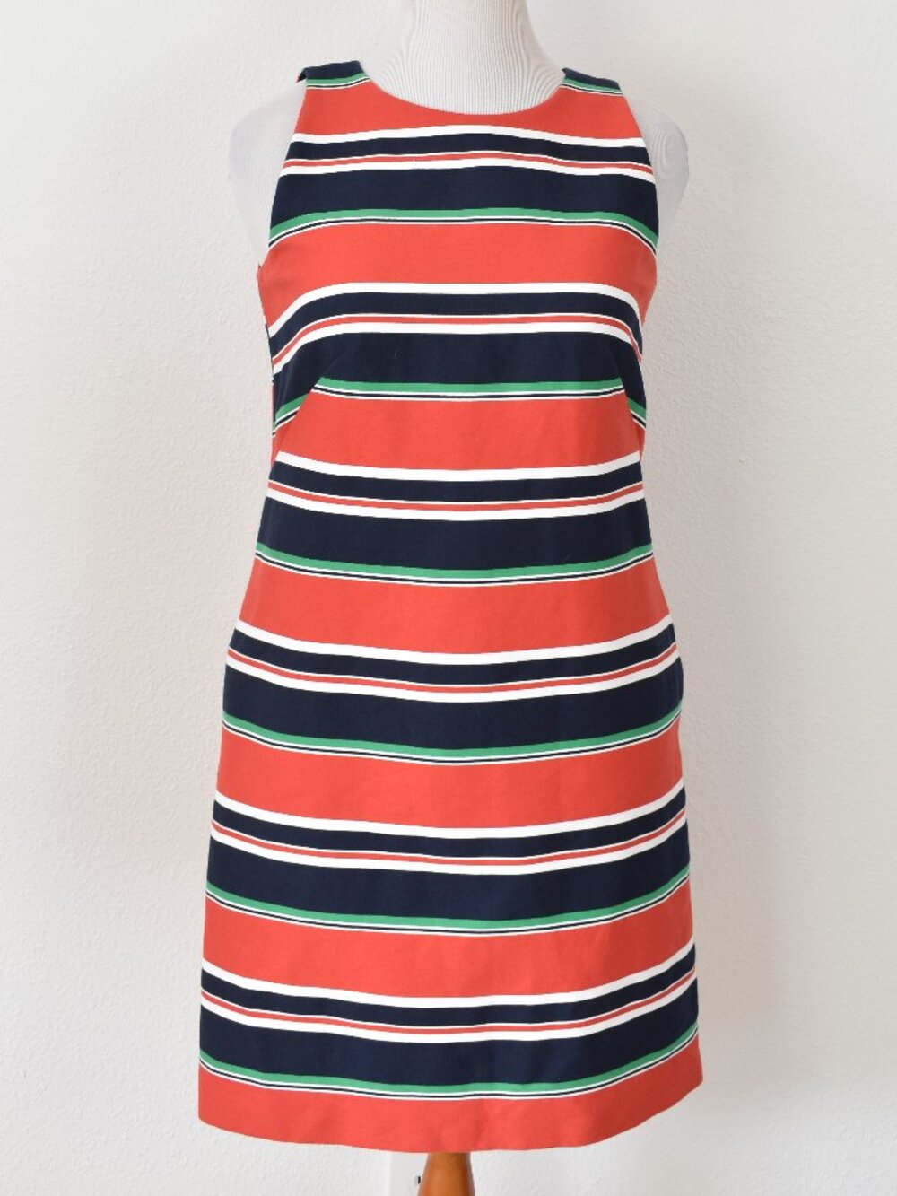 Brooks Brothers Classic Stripe Sheath Dress - 8 - Picture 3 of 9